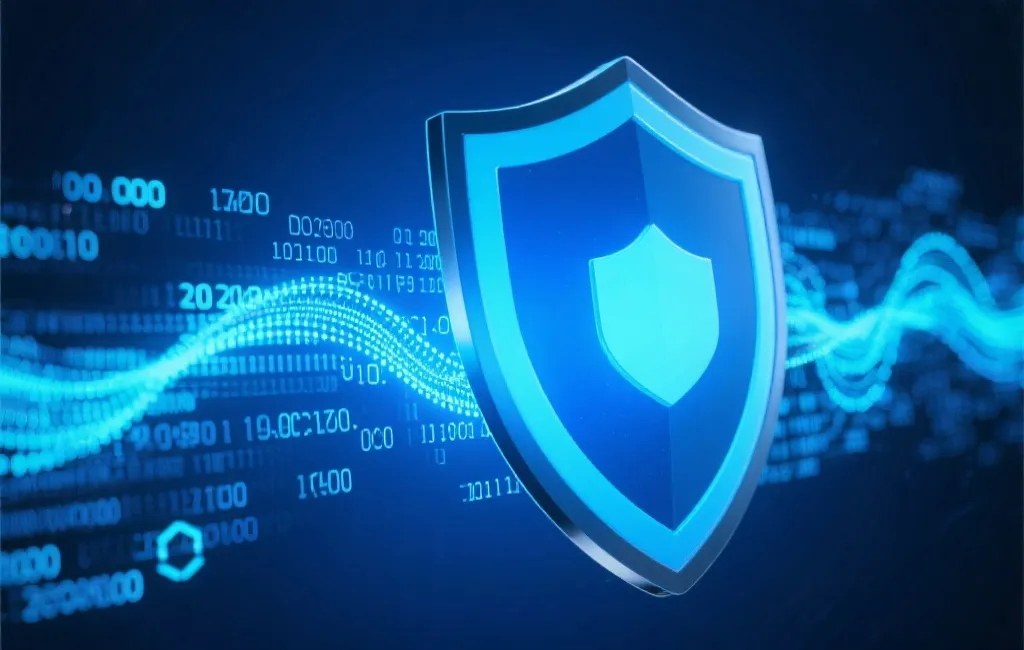 数据安全与隐私保护象征